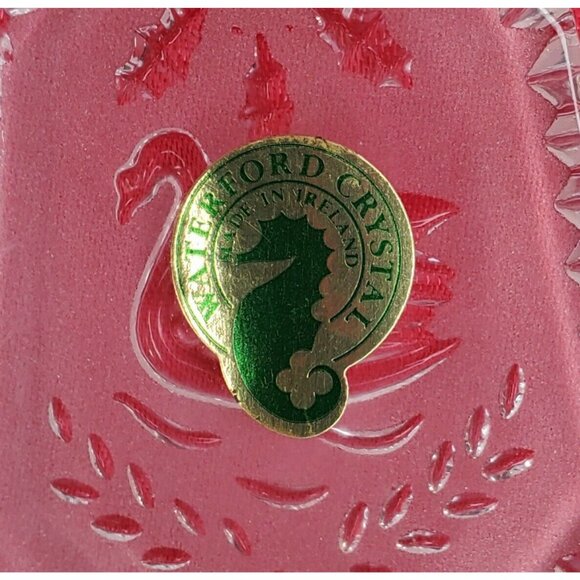 12 Days of Christmas 1990 Waterford Crystal Ornament Swans Swimming Ireland - Picture 12 of 12